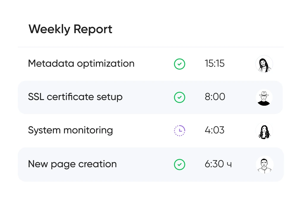 Proporcionamos reportes