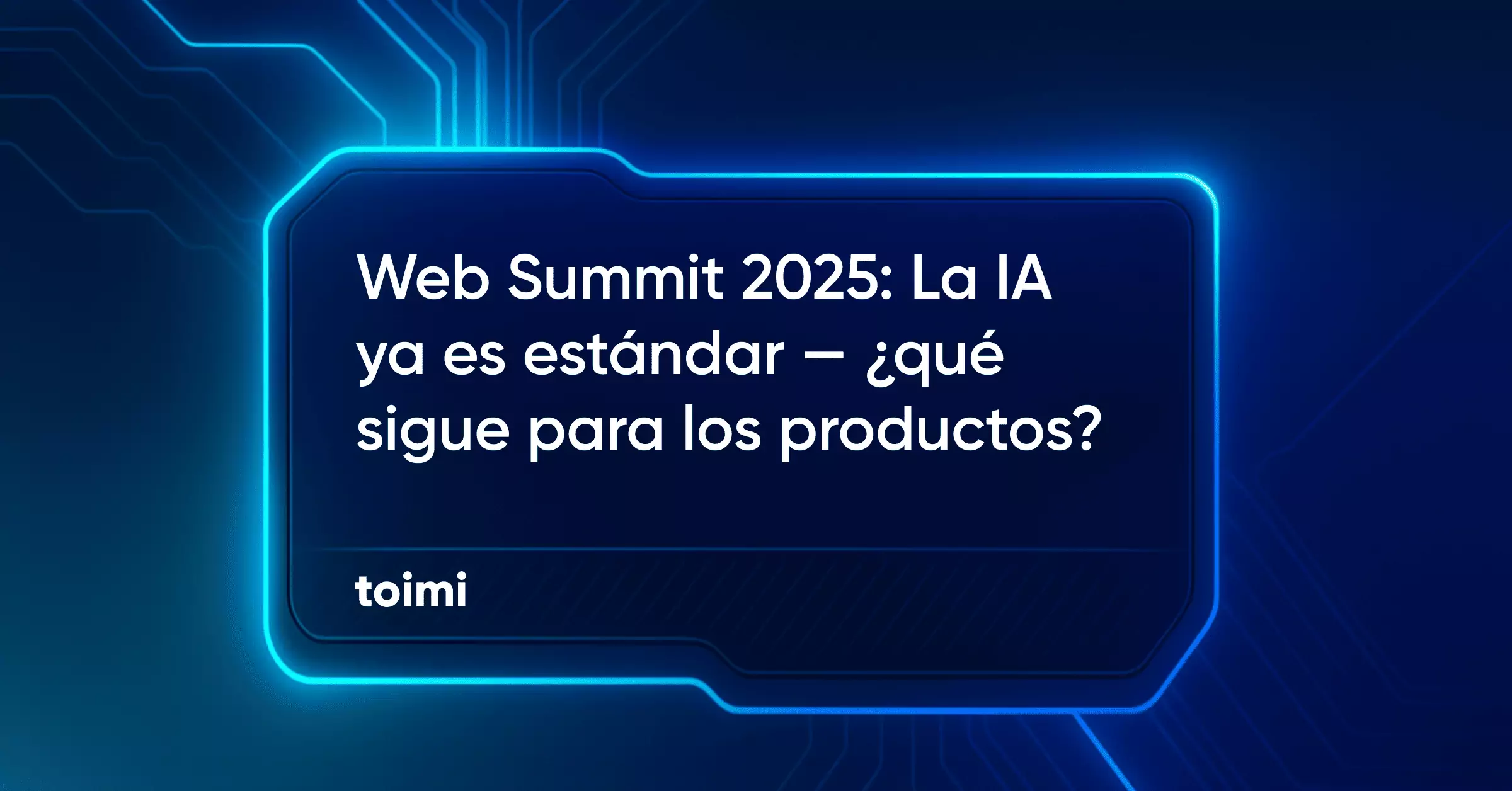 Web Summit 2025
